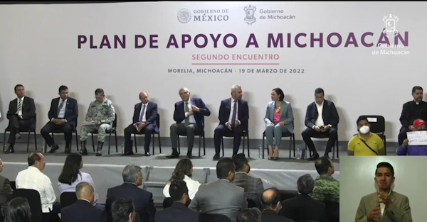 Diputados participan en plan de apoyo a Michoacan