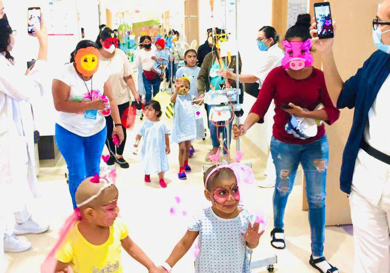 Realiza SSM, desfile de primavera para niños con cáncer