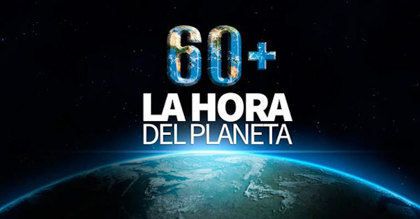 Este sábado se realiza la Hora del planeta
