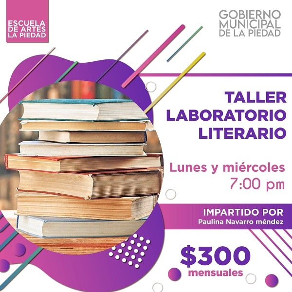 Impulsan taller de laboratorio literario