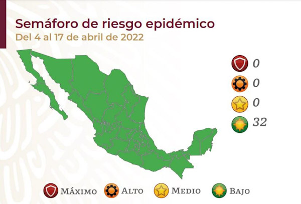 Michoacán seguirá en semáforo epidémico verde