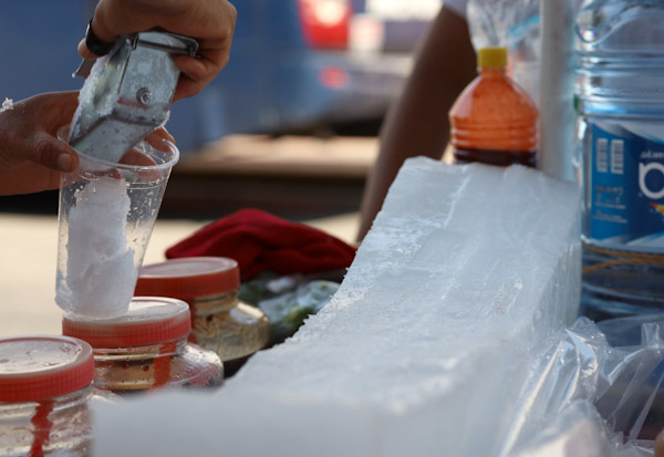 Recomienda SSM evitar consumo de raspados