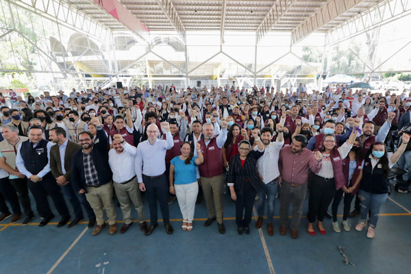 Arrancan estrategia nacional “Constructores de Paz” en Michoacán