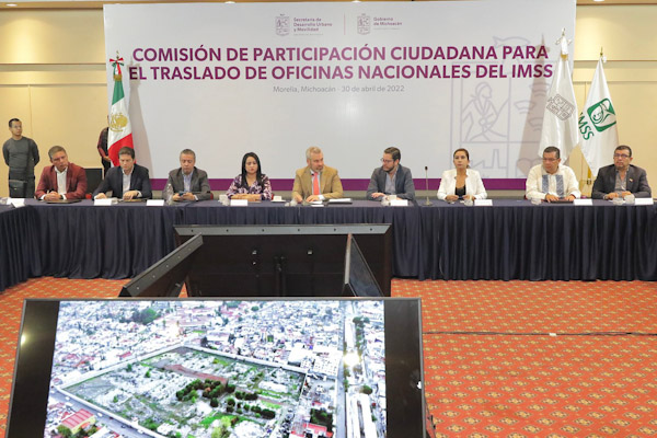 Michoacán listo para recibir las oficinas nacionales del IMSS