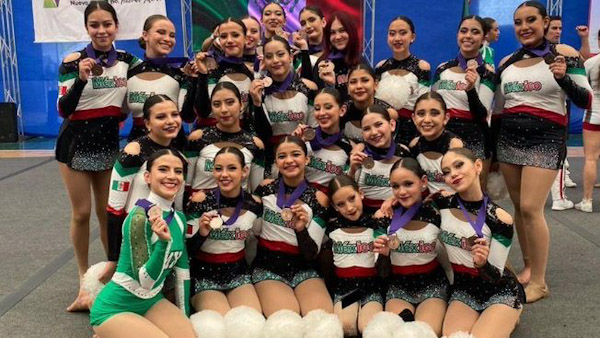 México, segundo lugar en campeonato mundial de Porristas