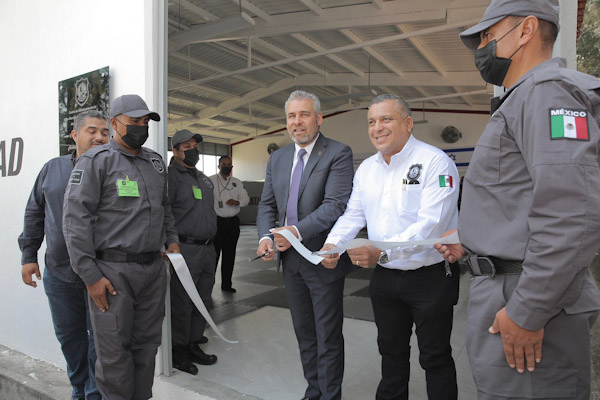Inauguran área deportiva y de atención médica del Sistema Penitenciario