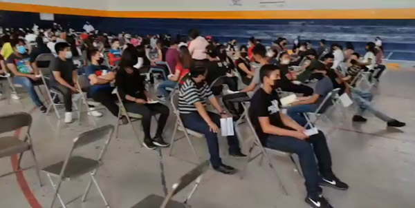 Se espera aplicar casi 4400 vacunas a adolescentes