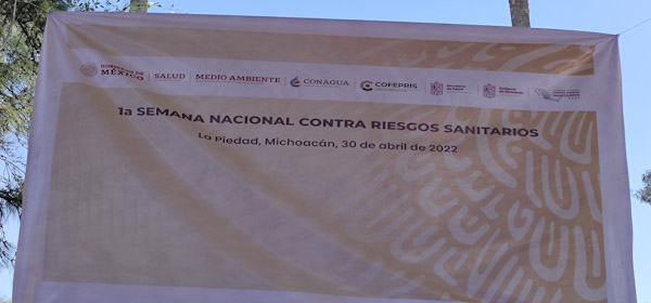 Redoblan acciones Primera Semana Nacional contra Riesgos Sanitarios