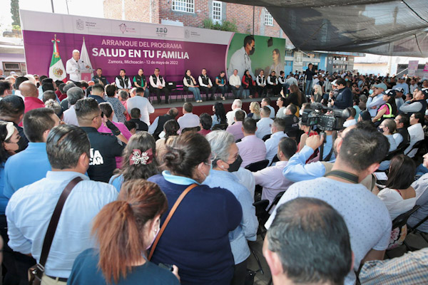 Arrancan “Salud en tu Familia” en Michoacán