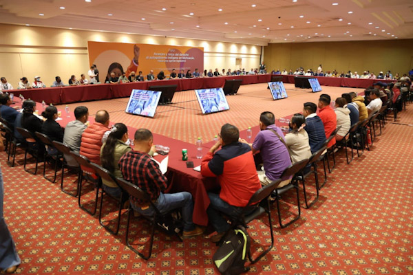 Michoacán aliado de comunidades indígenas hacia el autogobierno