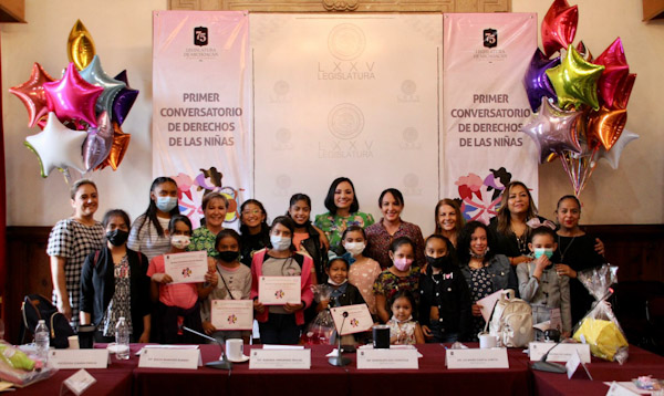 Diputadas escuchan ideas e inquietudes de niñas michoacanas