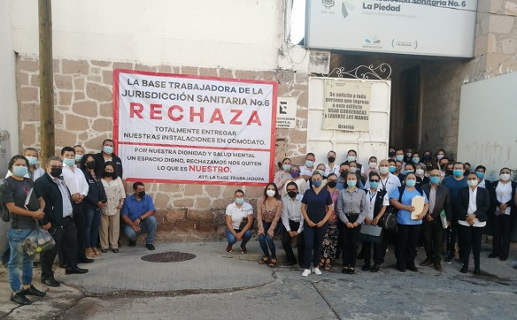 Rechazan trabajadores ampliación de comodato a escuela de artes