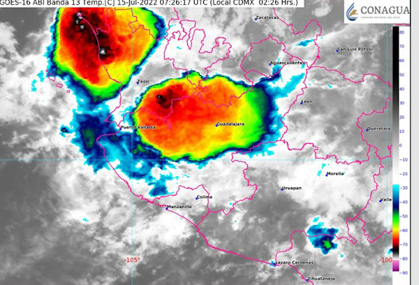 Este es el pronóstico del clima para hoy.