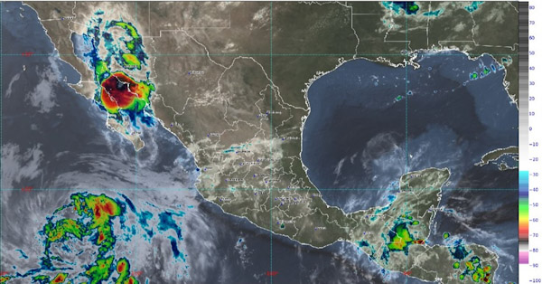 Continuará el temporal de lluvias por huracán “Estelle”