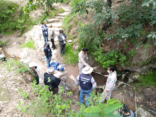 Refuerza Coepris vigilancia sanitaria en Los Azufres