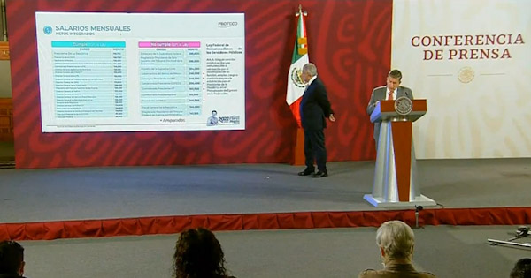Ventanean a funcionarios que ganan más que AMLO