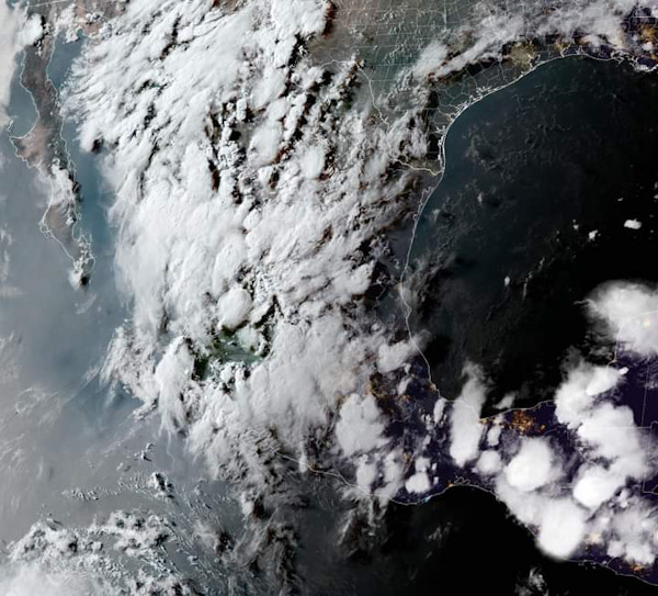 Núcleos de tormenta en México