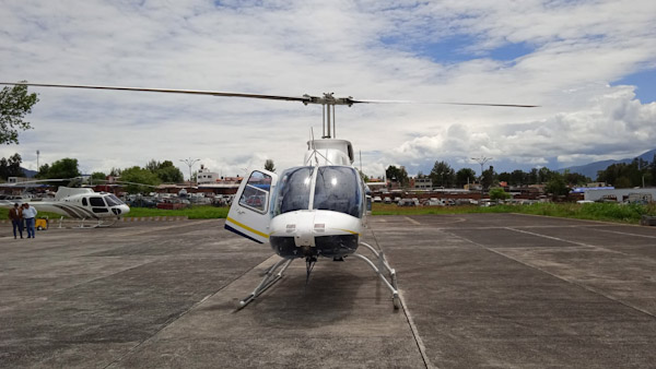 SSP traslada vía aérea a paciente con código trauma