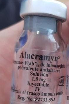 Abasto suficiente de suero anti alacrán en unidades médicas de la SSM