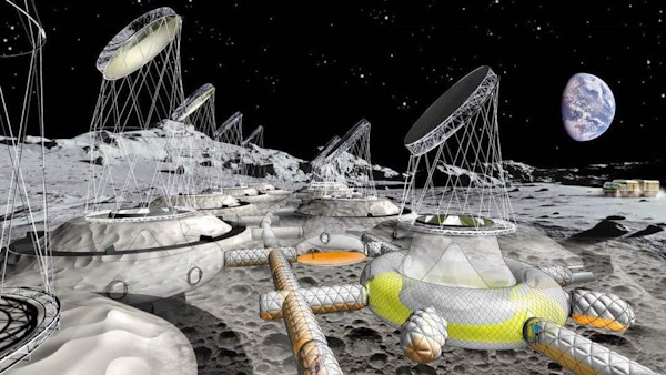 ¿Hábitats inflables en la Luna?