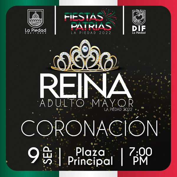 Coronarán a reina del Adulto Mayor