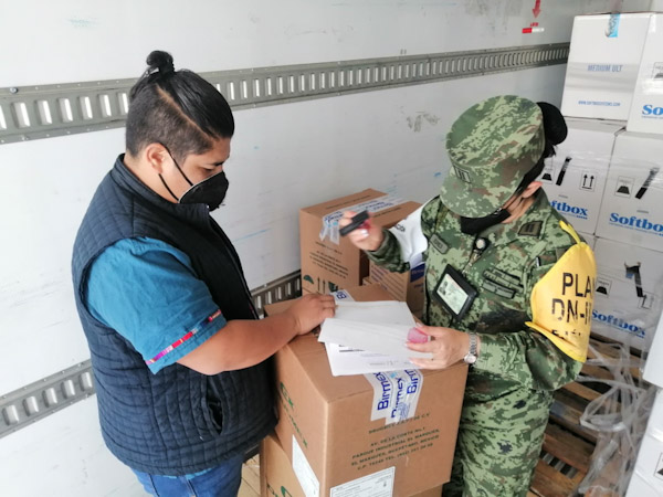 Recibe Michoacan dosis de vacuna Pfizer Pediátrica y Cansino