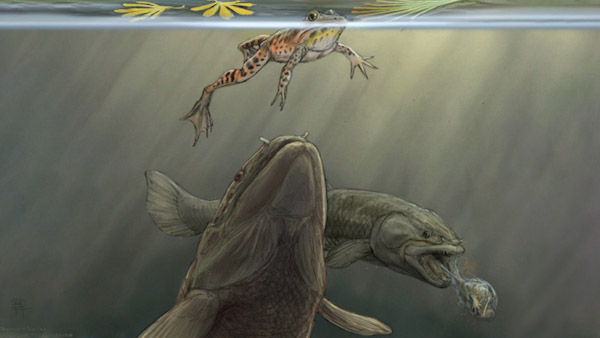 Encuentran vómito fosilizado de dinosaurio