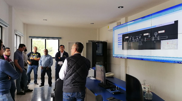 Recibe SAPAS a equipo de JAPAMI