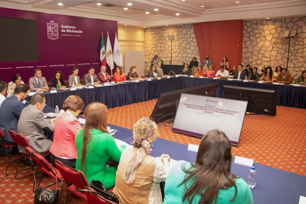 Presenta Seimujer plan de acción para combatir la violencia de género en Michoacán