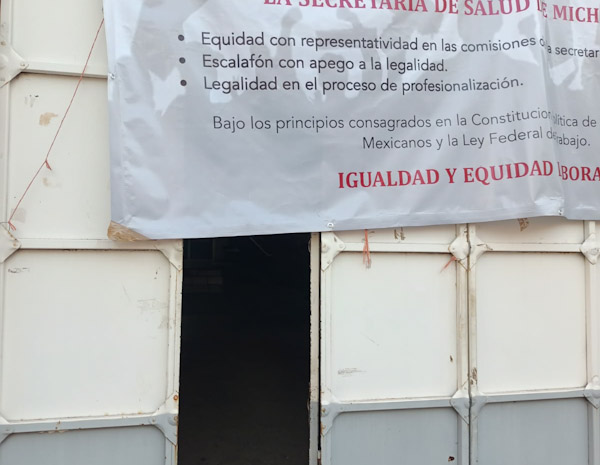 Liberan toma en espacios de Salud