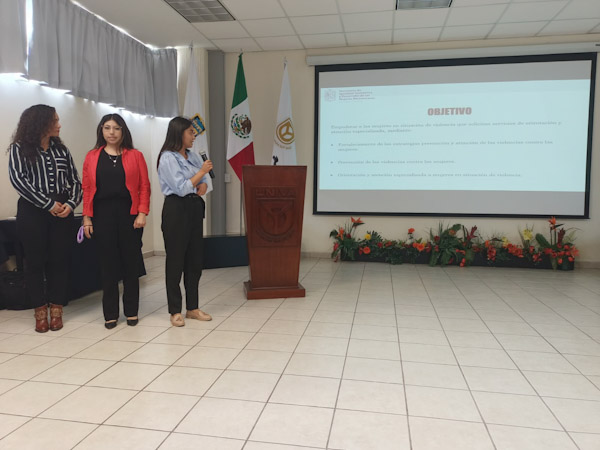 Ofrece IMM conferencia sobre violencia de género