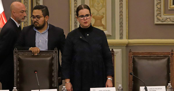 Ana Lucía Hill Mayoral, encargada de despacho del Gobierno de Puebla