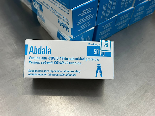 Llegan 10 mil dosis de vacuna Abdala a La Piedad