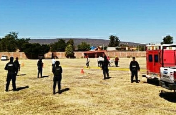 Guardia Civil muestra daños que provoca la pirotécnia