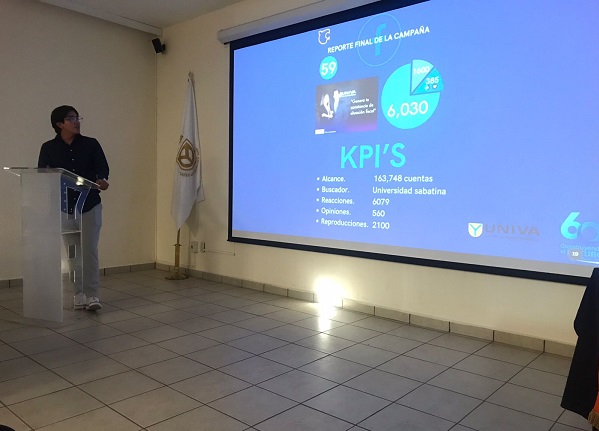 Alumnos de Licenciatura en Mercadotecnia integral terminan campaña publicitaria