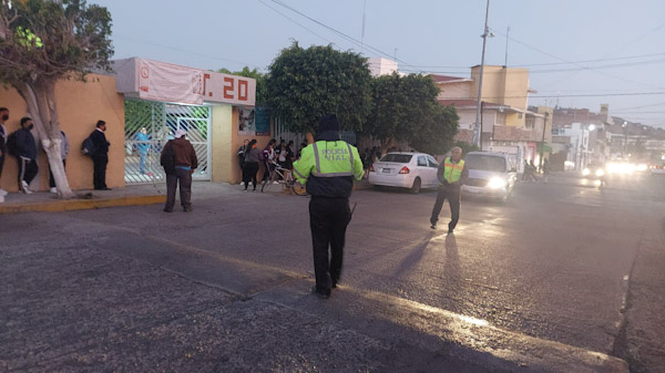 Implementa Tránsito municipal operativo en escuelas