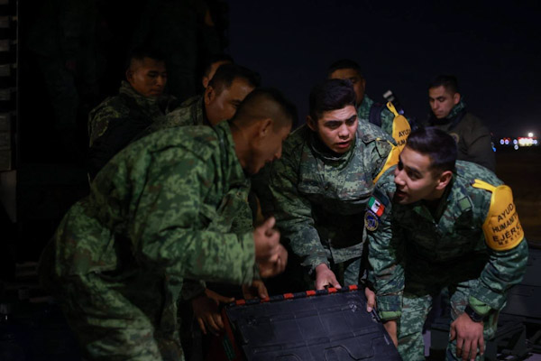 Avión de la SEDENA enviara ayuda a Turquía.