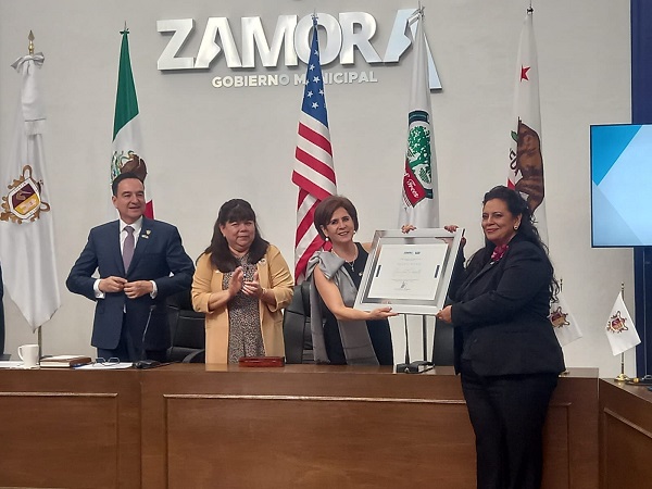 Concluyó agenda de trabajo con la comitiva de Woodland, Ca.