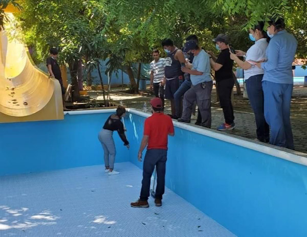 Por Cuaresma, vigila Coepris limpieza y desinfección de albercas