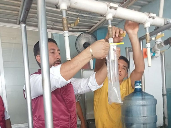 Verifican plantas purificadoras de agua para cuidar salud de michoacanos