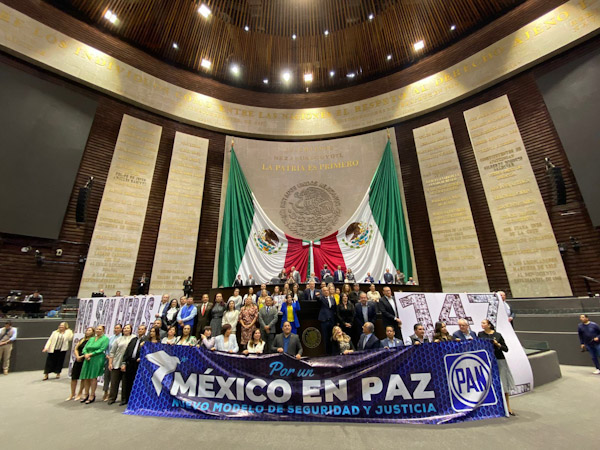 Diputados federales PAN presentan modelo de seguridad y justici