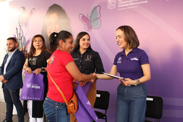 Fuerza Mujer beneficia a más de mil 700 emprendedoras michoacanas