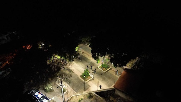 Comunidades beneficiadas con iluminacion LED