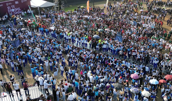Participaron más de 200 mil jóvenes en jornada contra las adicciones