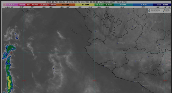 Prevalece tercera ola de calor en Mexico