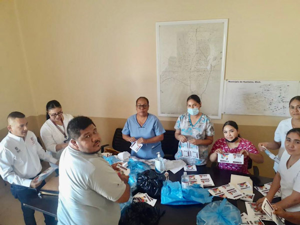 SSM implementa brigadas de hidratación en Huetamo y Apatzingán