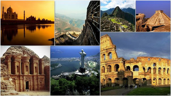 Estas son las 7 maravillas del mundo moderno.