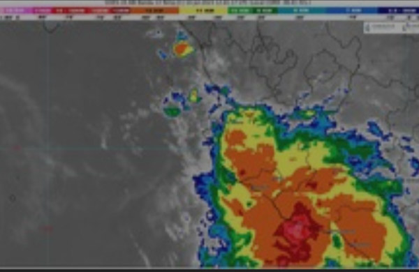 Continúan lluvias este inicio de semana
