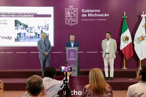 Construyen obra en Michoacán con recursos FAEISPUM