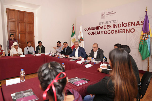 Desde Michoacán, México reconoce que pueblos indígenas pueden organizarse.